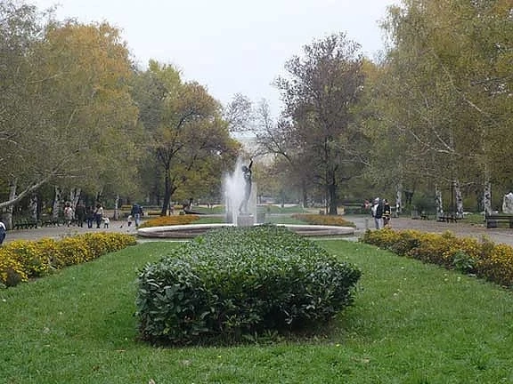 Фермерски пазар в парка \