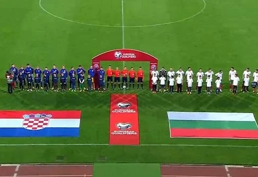 България-Хърватия 0:1 след първото полувреме