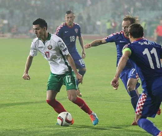 България загуби с 0:1 от Хърватия 