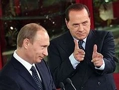 Путин и Берлускони със среднощна среща