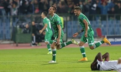 Лудогорец – Черно море 0:0 на първото полувреме