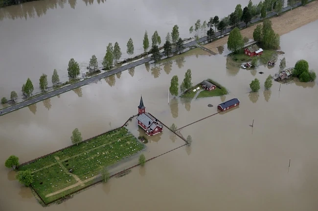 Норвегия под водна блокада
