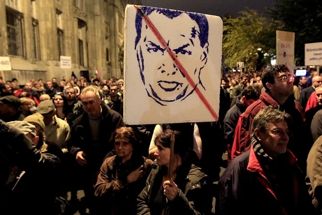 Протести срещу корупцията в Унгария