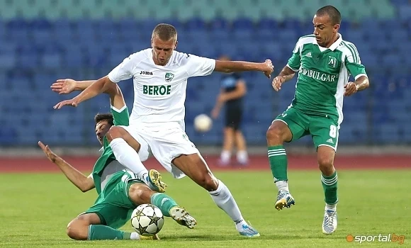 Лудогорец би Берое с 4:0. Разградчани са на върха в \