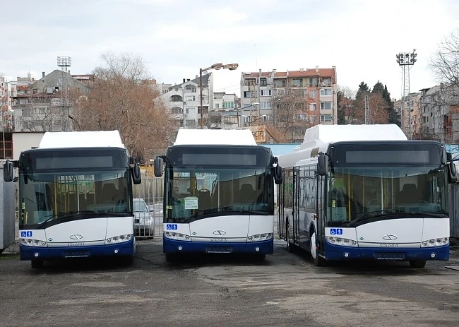 Временни спирки на автобуси № 78, 85 и 285