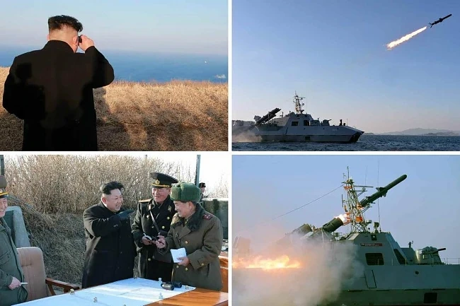 Противокорабна ракета тества Северна Корея