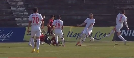 Локо (Сф) - ЦСКА 2:0, червените играха с 9 човека