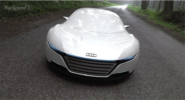 Audi A9 - колата, която се ремонтира сама