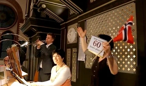 Норвежка свири 60 часа на орган