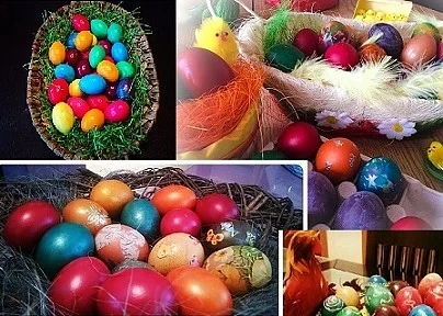 Вижте боядисаните яйца на звездите (СНИМКИ)