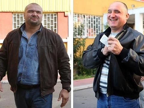 Охрана пази бронираните коли на Братя Галеви