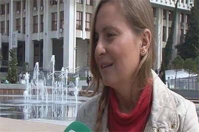 Бургазлийка, евакуирана от Непал