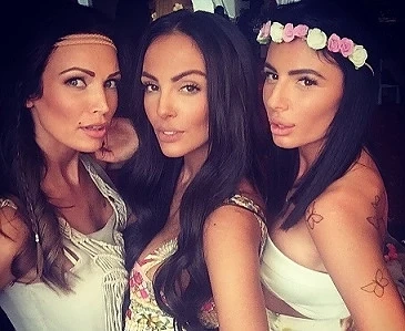 Николета и Никол на Митко Андонов заедно на рожден ден на дъщеричката на Алекс Арабаджиева