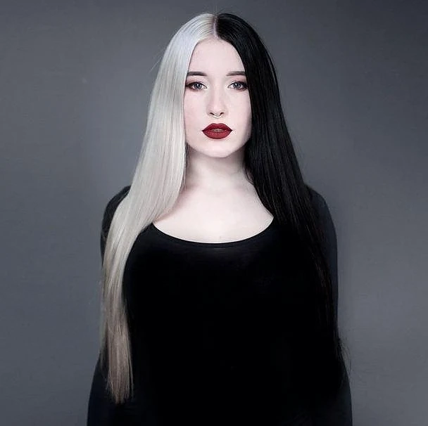 Split Hair двуцветната коса