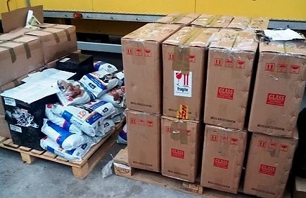 Задържаха рекордно количество контрабандни анаболи на Дунав мост 2