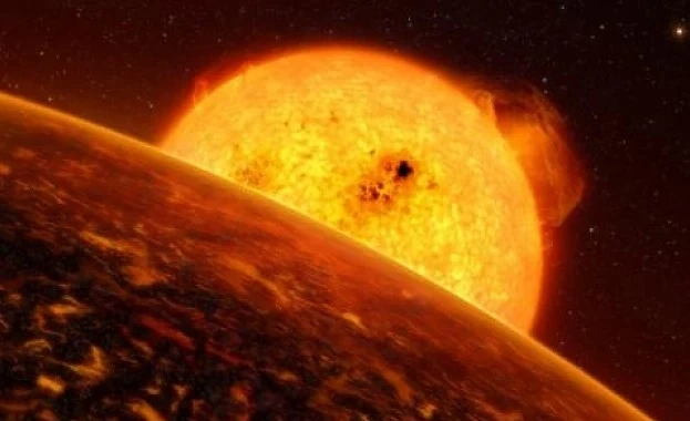 Регистрирано е мощно слънчево изригване от клас М1