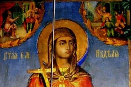 Църквата почита паметта на Св. великомъченица Неделя