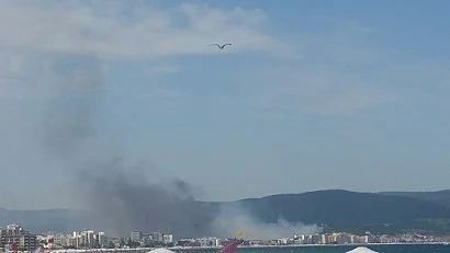 Топ снимки в Скандал! Слънчев бряг гори