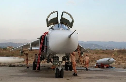 Руските бойни самолети в Сирия