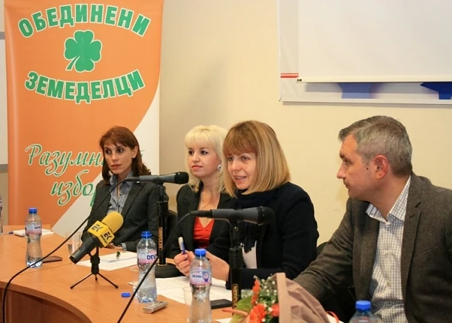 Партия “Обединени земеделци” подкрепят Йорданка Фандъкова за кмет