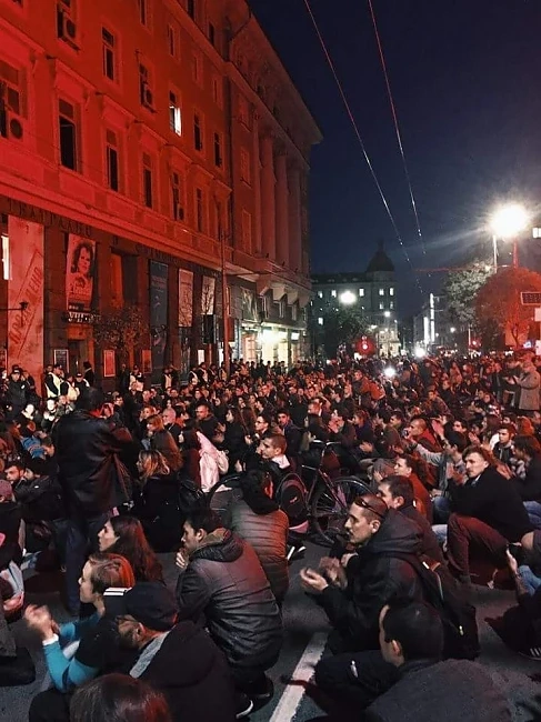 Студентите протестират