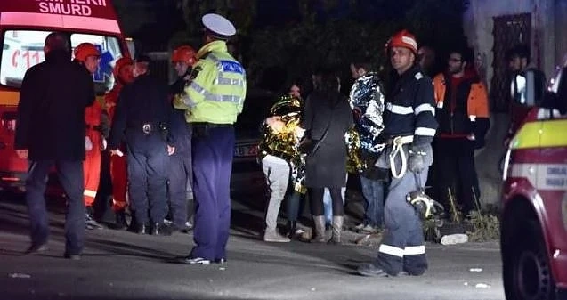 27 души загинаха при пожар в нощен клуб в Букурещ 