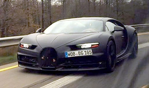 Ще представят новият Bugatti Veyron в Женева