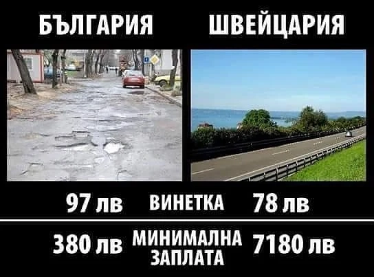 България е Швейцария на Балканите
