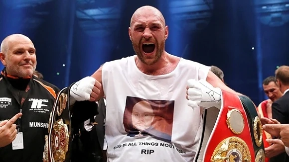 IBF отне световната титла на Тайсън Фюри
