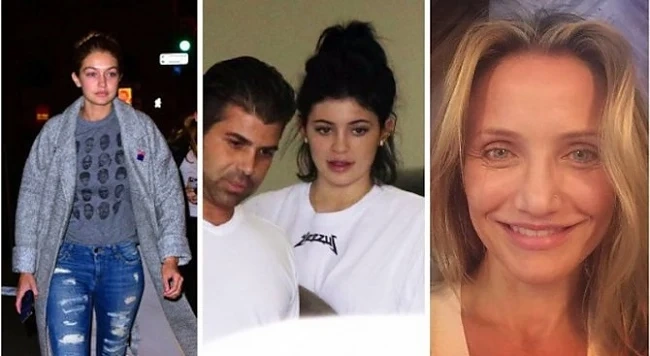 Холивудски звезди без грим 