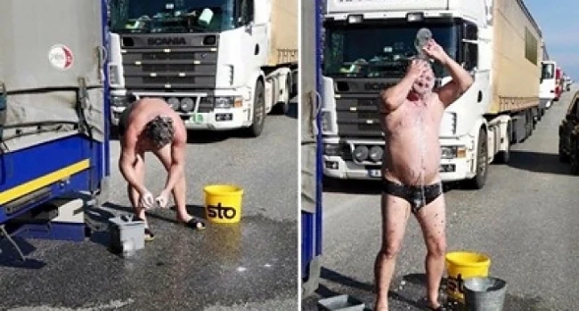 Наш шофьор стана хит в Гърция