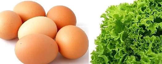 Вносни яйца и салати за Великден