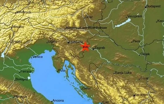 Земетресение разлюля Загреб