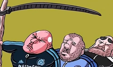 Борисов подкрепя карикатурите за себе си