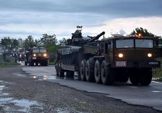 Започва подготовката за военния парад за Гергьовден