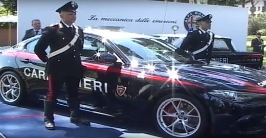 Мощни Alfa Romeo за италианските карабинери 