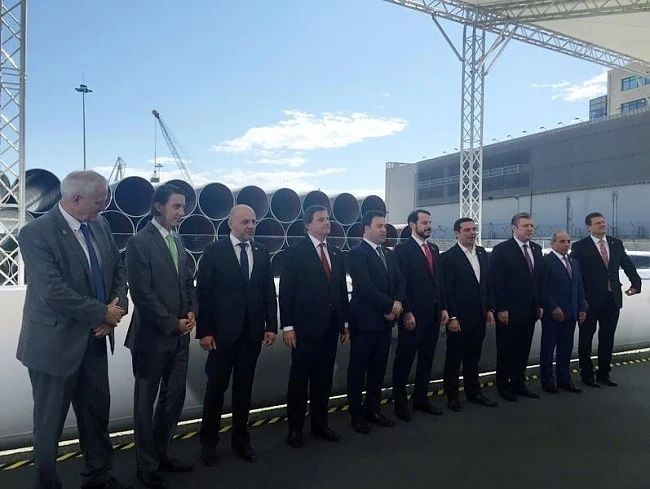 Балкански лидери дадоха старт на строежа на Трансадриатическия газопровод 