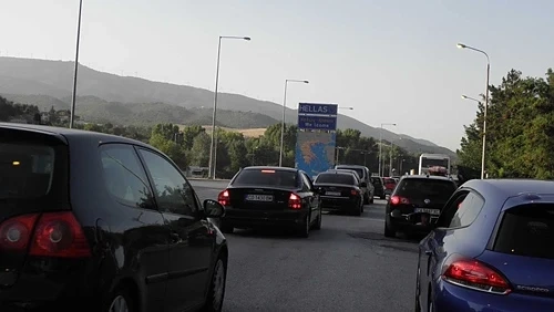 Натоварен трафик на ГКПП \