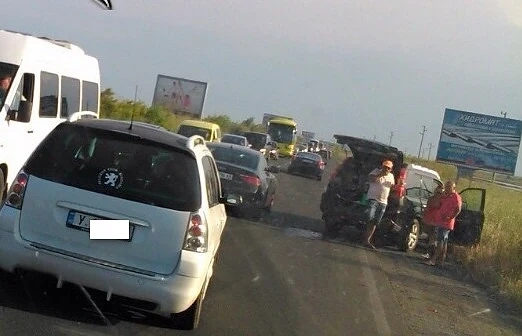 Катастрофа блокира пътя Слънчев бряг - Бургас