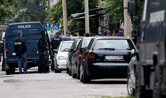 МВР извърши акция в центъра на София