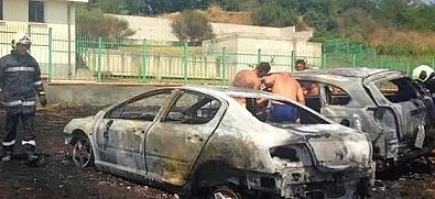 Коли горяха на плажа в Сарафово (СНИМКИ)