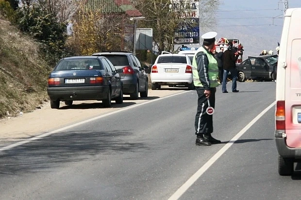 Тежка катастрофа на изхода на Благоевград