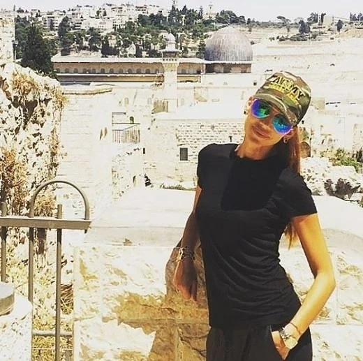Ивайла Бакалова посети Божи гроб