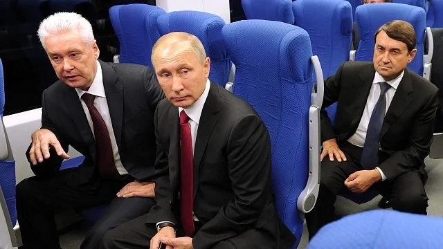 Путин откри железопътен пръстен за 2 млрд. долара