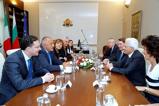 Борисов на среща с президента на Италия 
