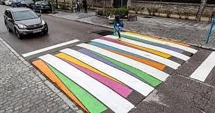 Цветните пешеходни пътеки били отхвърлени в България