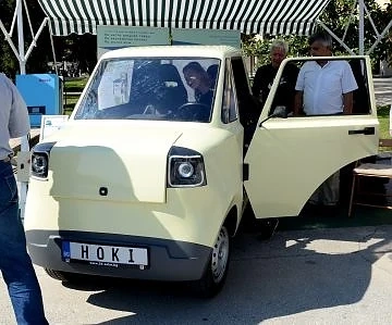 Еко автомобил показаха на панаира в Пловдив 
