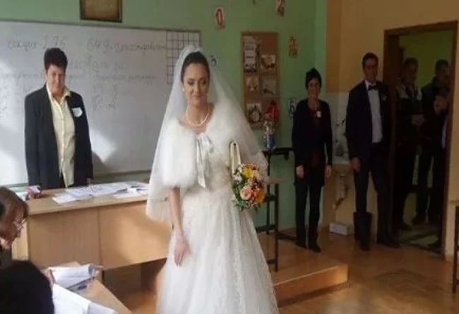 Булка гласува в Бургас 