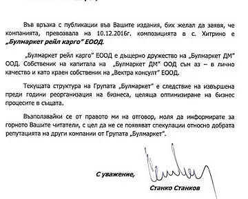 Станко Станков: \