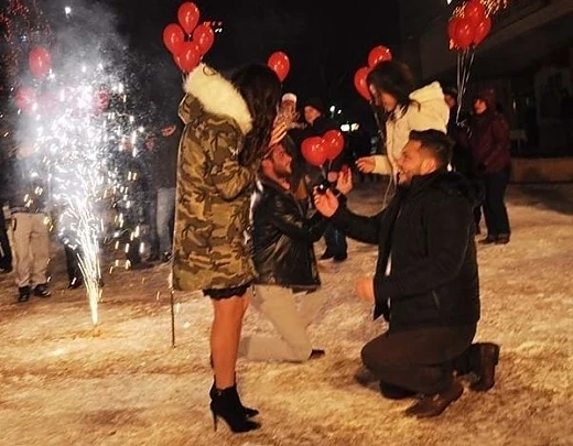 Предложение за брак навръх Нова година!